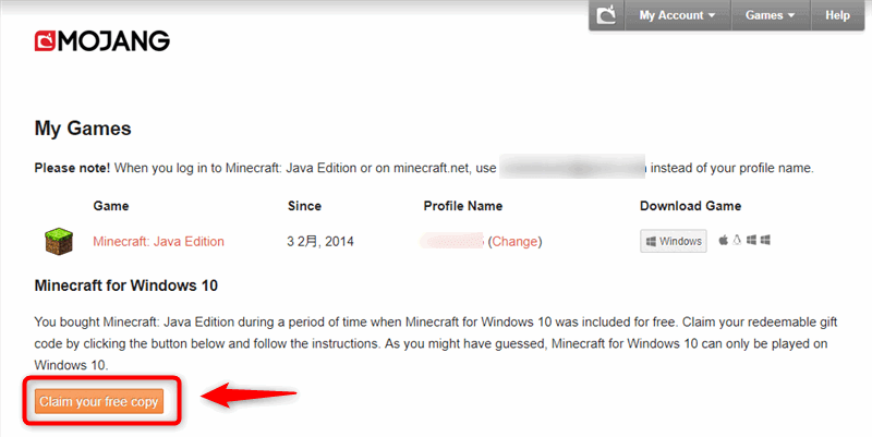 Minecraft Java版所有でwindows10版を無料でダウンロードがまだできたので方法をまとめてみた でじままらいふ